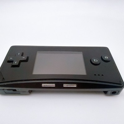 Nintendo Game Boy Micro Black Console Tested Working Japan