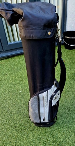 john letters 4 Way golf bag Rain Cover & Shoulder Strap Ivgc - Picture 4 of 12
