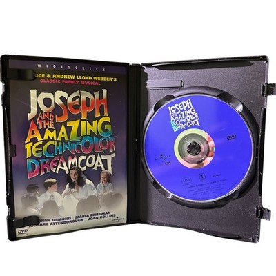 Joseph and the Amazing Technicolor Dreamcoat (DVD, 1999) Rice Weber Musical VG