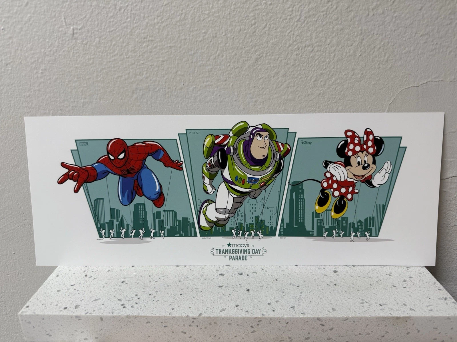 Disney Destination D23 2025 Macy's Thanksgiving Day Parade Lithograph Exclusive