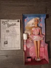 VINTAGE 1995 FOAM N' COLOR BARBIE DOLL NEVER REMOVED ORIGINAL FASHION L@@K!!🔥