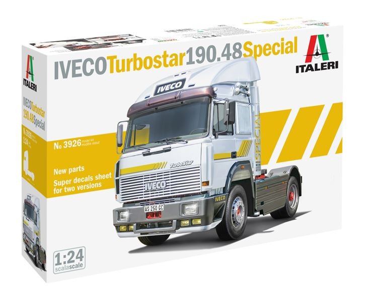 Maquette IVECO Turbostar 190.48 Italeri à peindre échelle 1/24