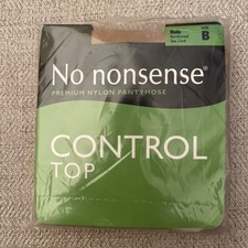 No Nonsense Regular Reinforced Toe Pantyhose Nude 044Size B