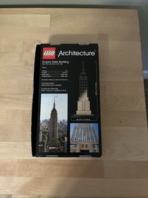 LEGO ARCHITECTURE: Empire State Building # 21002 Complete Set w/Box and Manual