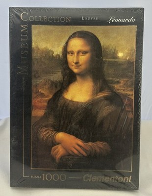 Mona Lisa 1000 Piece Puzzle by Clementoni Museum Collection Brand New Sealed