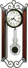 Antique Style Wrought Iron Wall Clock with Quartz Movement & Silent Ticking