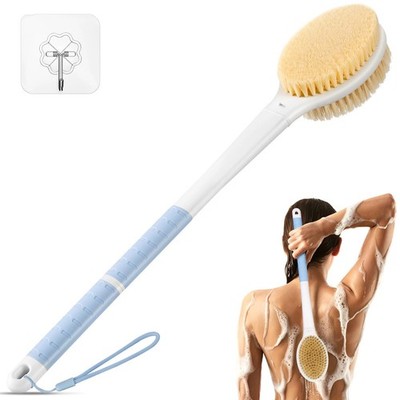 Back Scrubber Body Shower Brush: Anti Slip Long Handle Bath Brush with Stiff ...