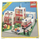 LEGO Town: Emergency Treatment Center (6380)-Complete w/1 Substitute Color Part