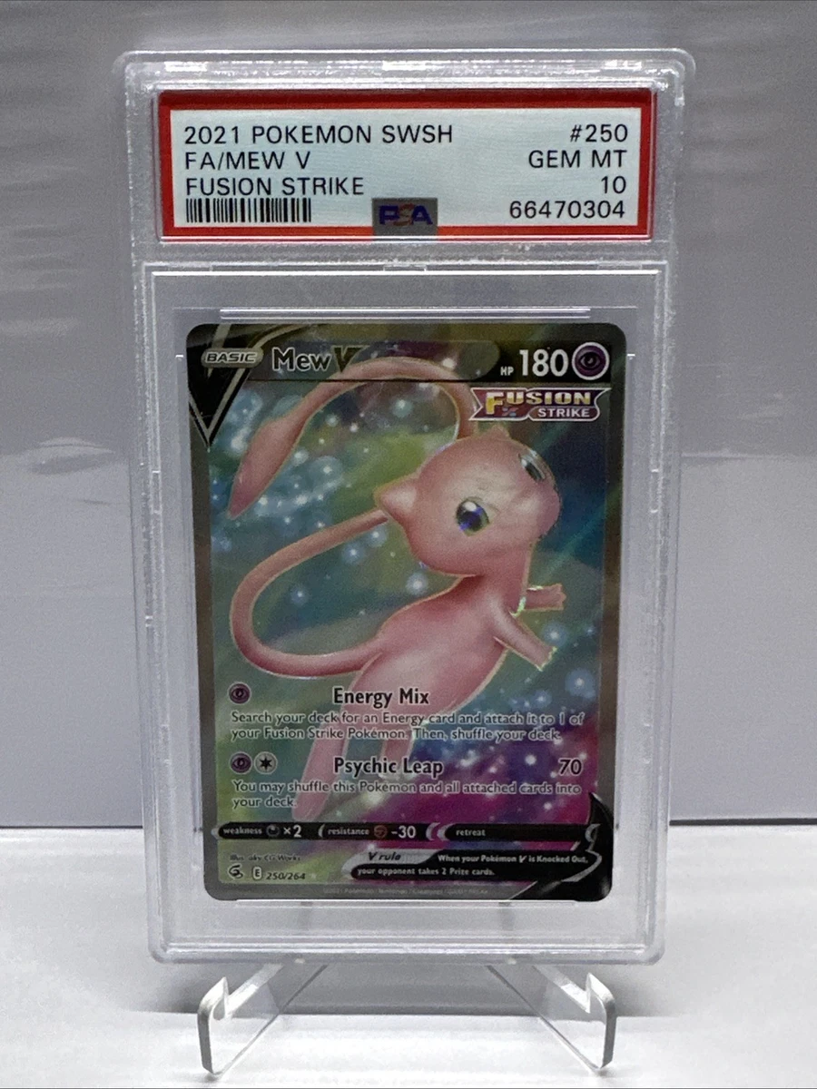 Mew Pokémon TCG Professional Sports Authenticator (PSA) Ultra Rare