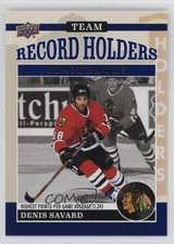2025-26 Chicago Blackhawks Centennial Windy City Blue 5/65 Denis Savard #198 HOF