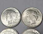 6 x 1925 Peace Dollars - Nice Higher Grade Silver Coins — photo 2