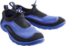 NEW Speedo Junior Classic Water Shoe, Small Size 13/1 Blue Slip on BEACH