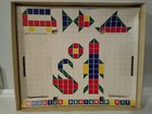 WOODIES DESIGNER KIT by KOHNER Building Toy wood blocks VINTAGE 1960's Toy — photo 4