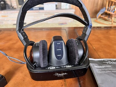 Rocketfish Wireless Digital Stereo Headphones Model #RF-WHP01