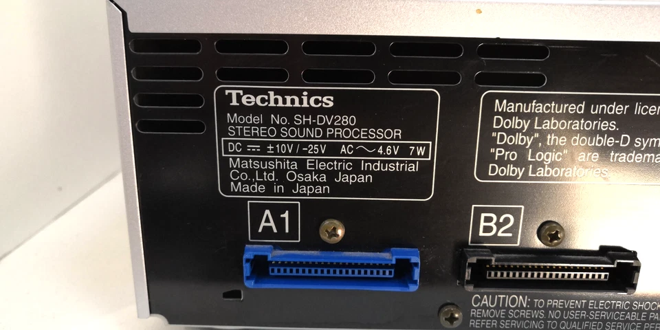 Technics SH-DV280 Stereo Sound Processor - Bild 4 von 4