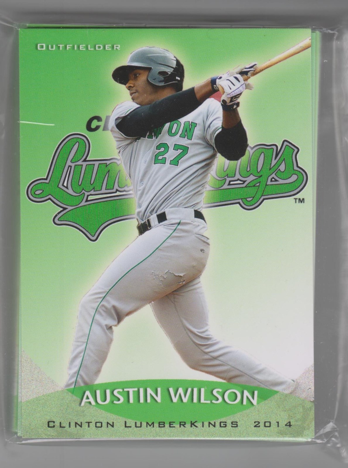 2014 CLINTON LUMBERKINGS TEAM SET COMPLETE MINOR LEAGUE LOW A TYLER O