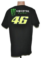 MOTO GP YAMAHA MONSTER ENEGRY RACING SHIRT VALENTINO ROSSI 46 SIZE XXL ADULT