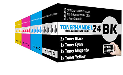 1x Rainbow-Set kompatibel Toner + 1x schwarz extra für SAMSUNG CLP415N CLX4195FW