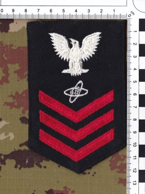 US NAVY PETTY OFFICER 1st CLASS E6- Electronics Technician Rating Badges