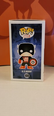 Marvel #0103 Funko POP! U.S. Agent (Comikaze) | eBay
