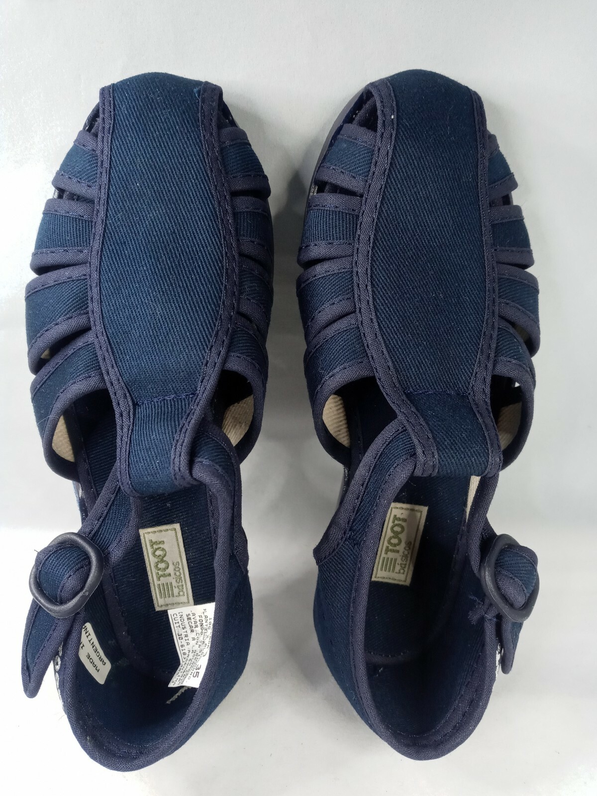 TOOT Modelo 35 Basicos Girls Navy Blue Sandals Size 9 Brand New Without Box  | eBay