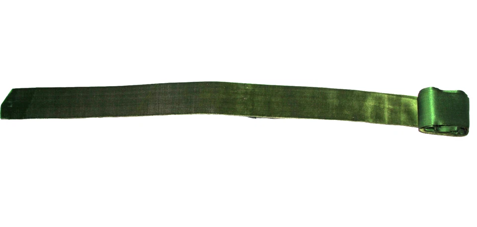 Galon de velours vert. 2.60 m x 5.8 cm - Photo 2/4