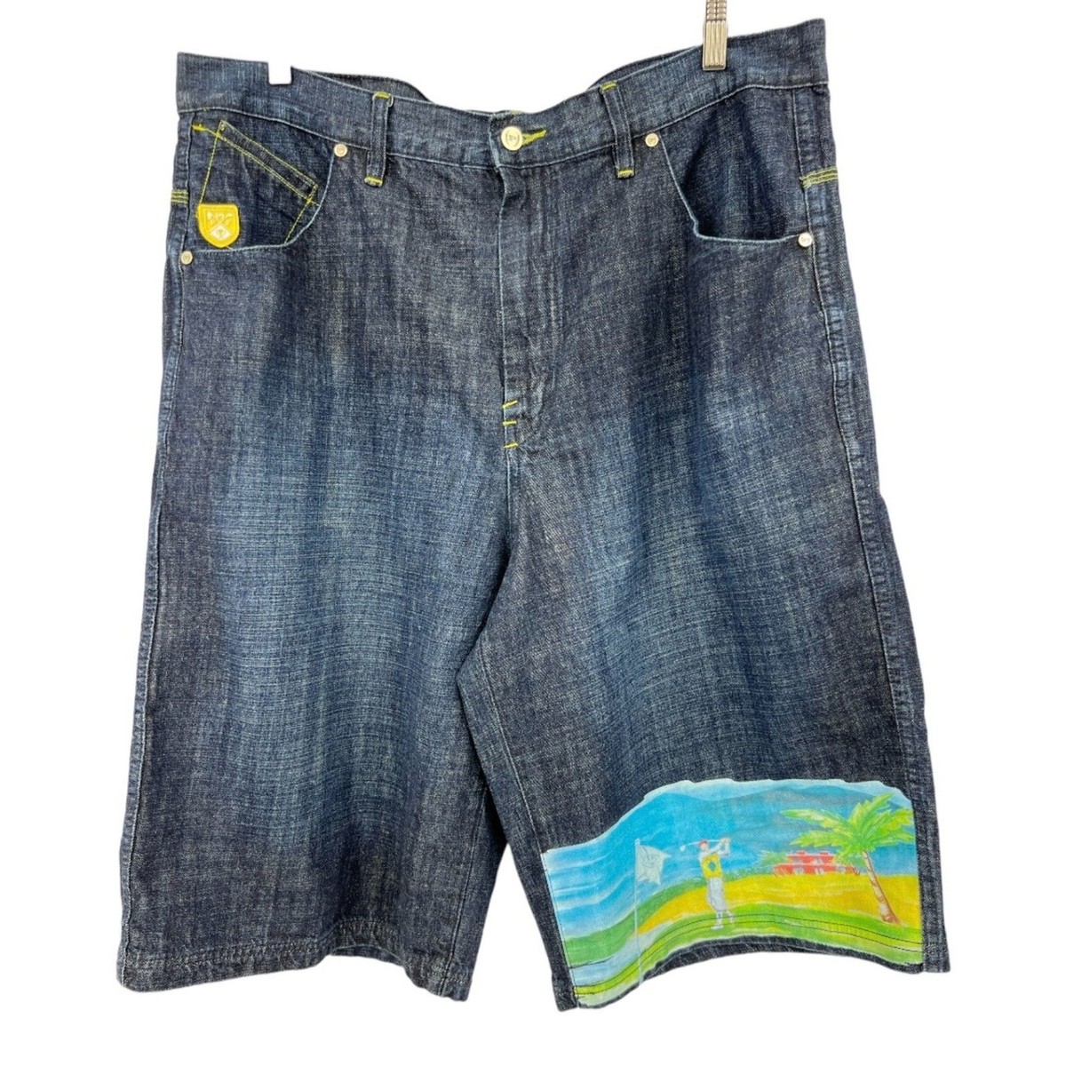 Phat Farm baggy shorts 40 mens Vintage 2000 Y2K golf hawaiian
