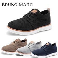 Bruno Marc Boy's Mesh Sneakers Oxfords Casual Dress Lace-Up Walking Shoes