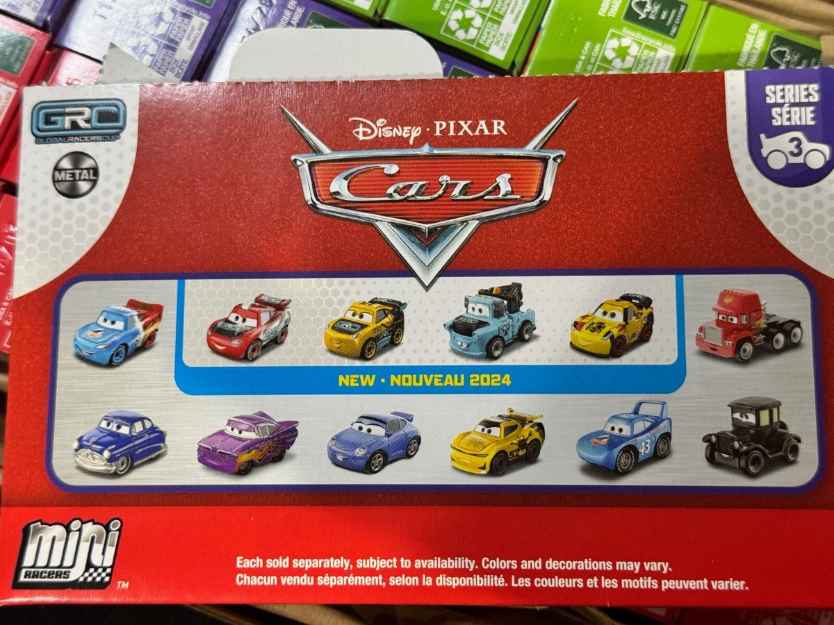 DISNEY PIXAR CARS GRC MINI RACERS 2024 - last of stock COMPLETE