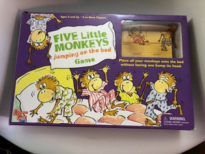 Five Little Monkeys Jumping On The Bed Game Ebay