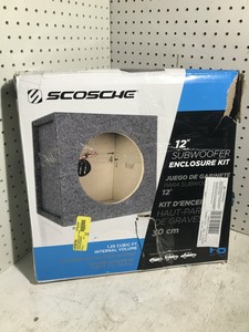 scosche 12 subwoofer