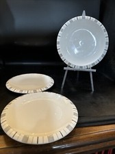 jack lenor larsen mikasa Cl902 Impressions Set Of 3Salad Plates 8 1/4 In