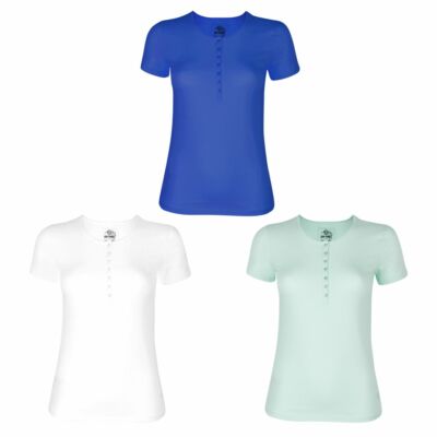 GIN TONIC Damen Basic T-Shirt 