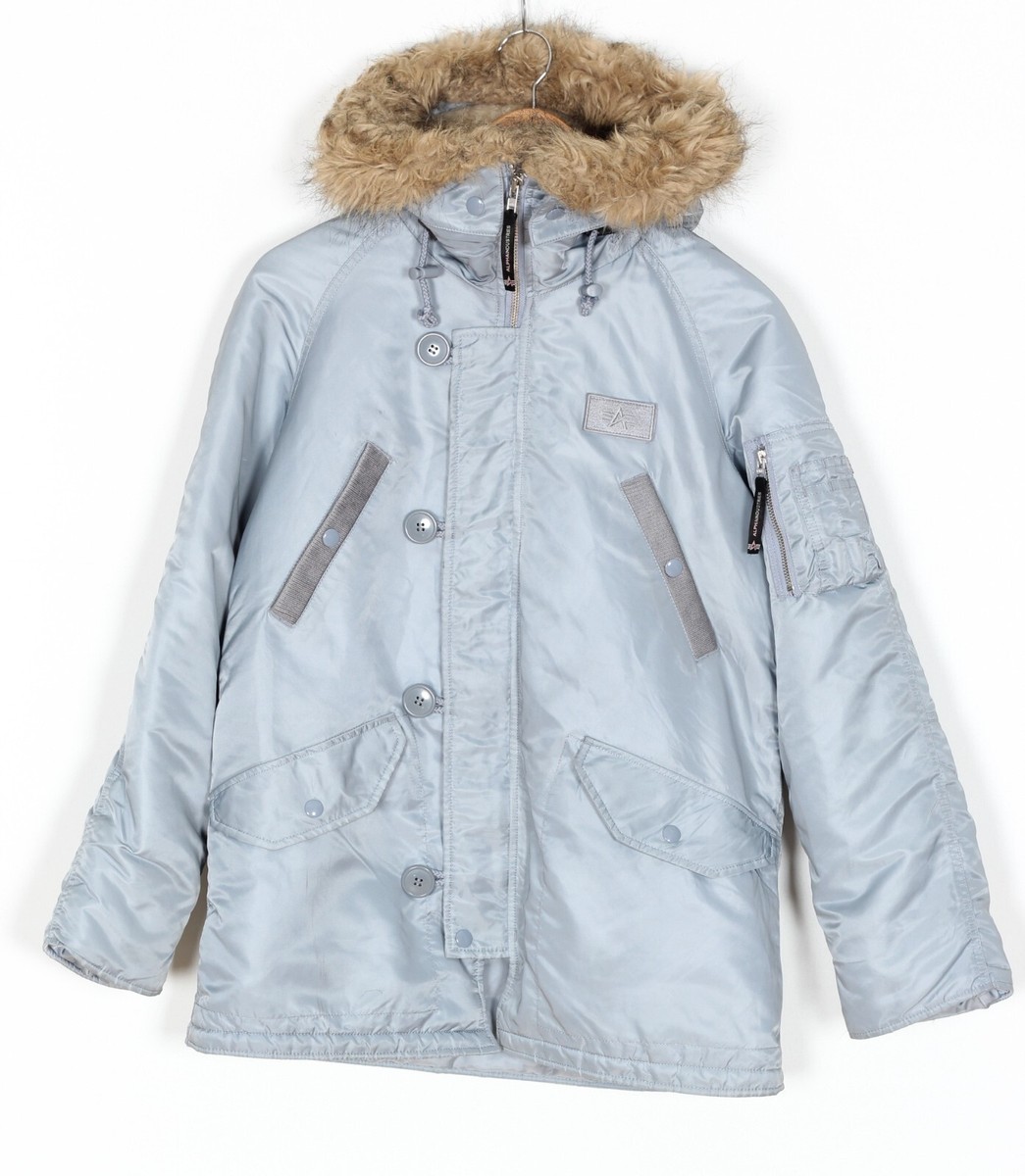 B−factoryALPHA INDUSTRIESジャンパー ALPHA INDUSTRIES N3B Parka Jacket Women Size M Fur Hooded