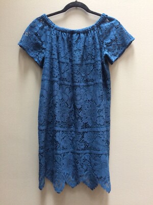 steve madden lace dress Steve Madden Women's Mayci Dress Short Sleeve Dresses - Lilac - Size Large main image 0