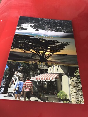 Karmel am Meer.   Kalifornien.  USA.  Postkarte Multiview 1995 verschickt. 1