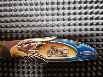 unused harley davidson collector's knife - Franklin Mint