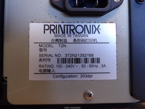 PRINTRONIX T2N Network LAN 203Dpi Thermal 104mm Label Barcode Printer - UNTESTED - Bild 8 von 8