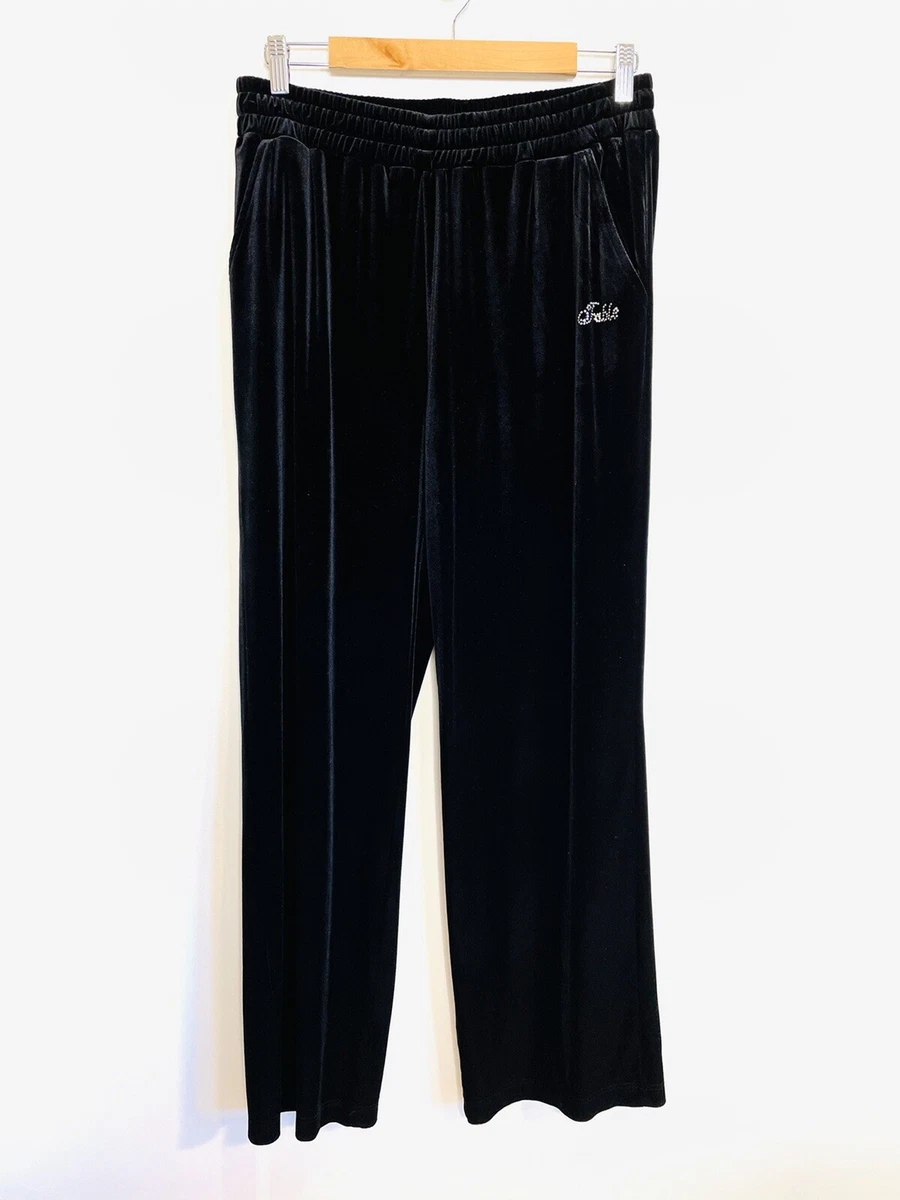 Velvet track cheap pants