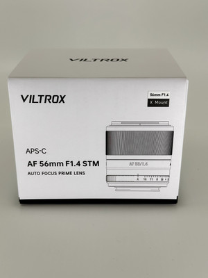 Viltrox XF 56mm F/1.4 AF for X-mount Fujifilm - Black - Brand new