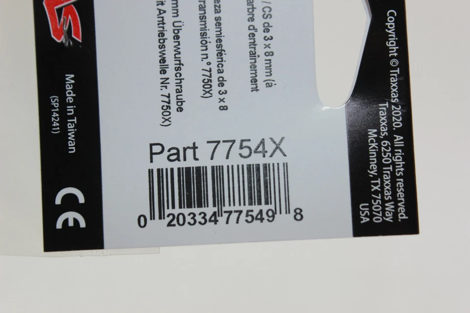 Traxxas TRX 7754 X Drive cup  3x8mm CS nur mit TRX 7750 X  Welle nutzbar X-MAXX - Bild 3 von 4