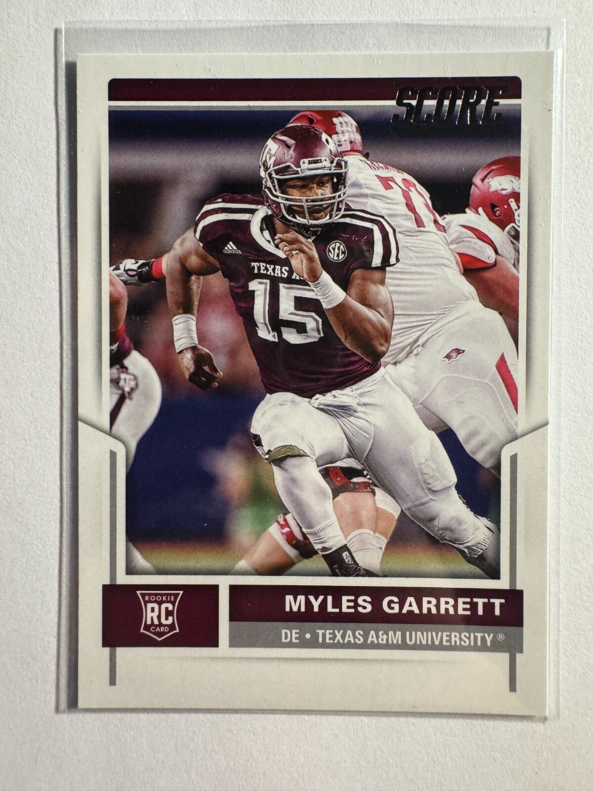 K258,063 -  2017 Score #337 Myles Garrett RC