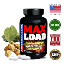 MD Science Lab Max Load - Horny Goat Weed, L-Arginine, Maca, Tribulus Terrestris