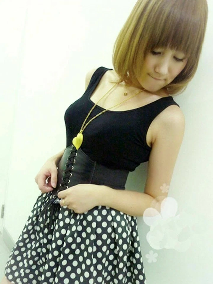 Damengürtel Breit Quasten Stretchgürtel Elastisch Schnalle Korsett Taillengürtel - Bild 2 von 3