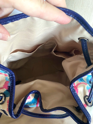 Coach Ikat Multicolor Signature Backpack NWOT Authentic Coach IKAT Scribble Multicolor Signature  main image 3