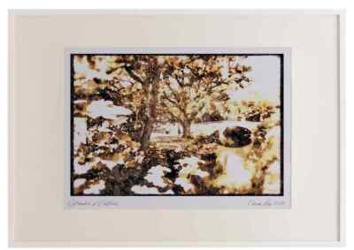 241049 River Rothay At Rydal Lake District England A2 Picture Frame Watercolour