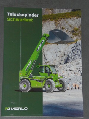 Merlo Telehandler Heavy Duty Brochure from 07/2022 (8313)