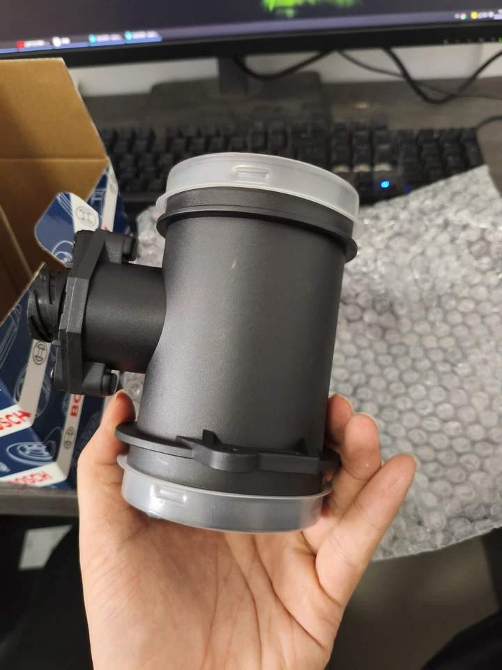 Sensor de flujo de masa de aire 1993-1999 Mercedes Benz C280 E320 S320 0280217500 Bosch Foto 3 de 4