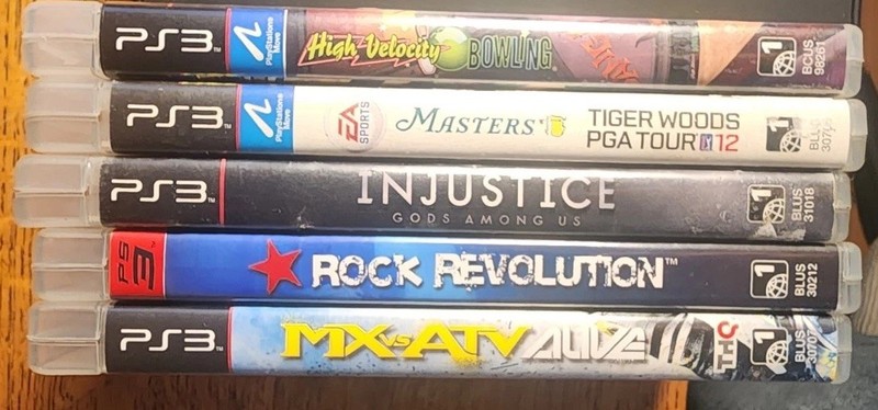 Lot Of 5 PS3 Games