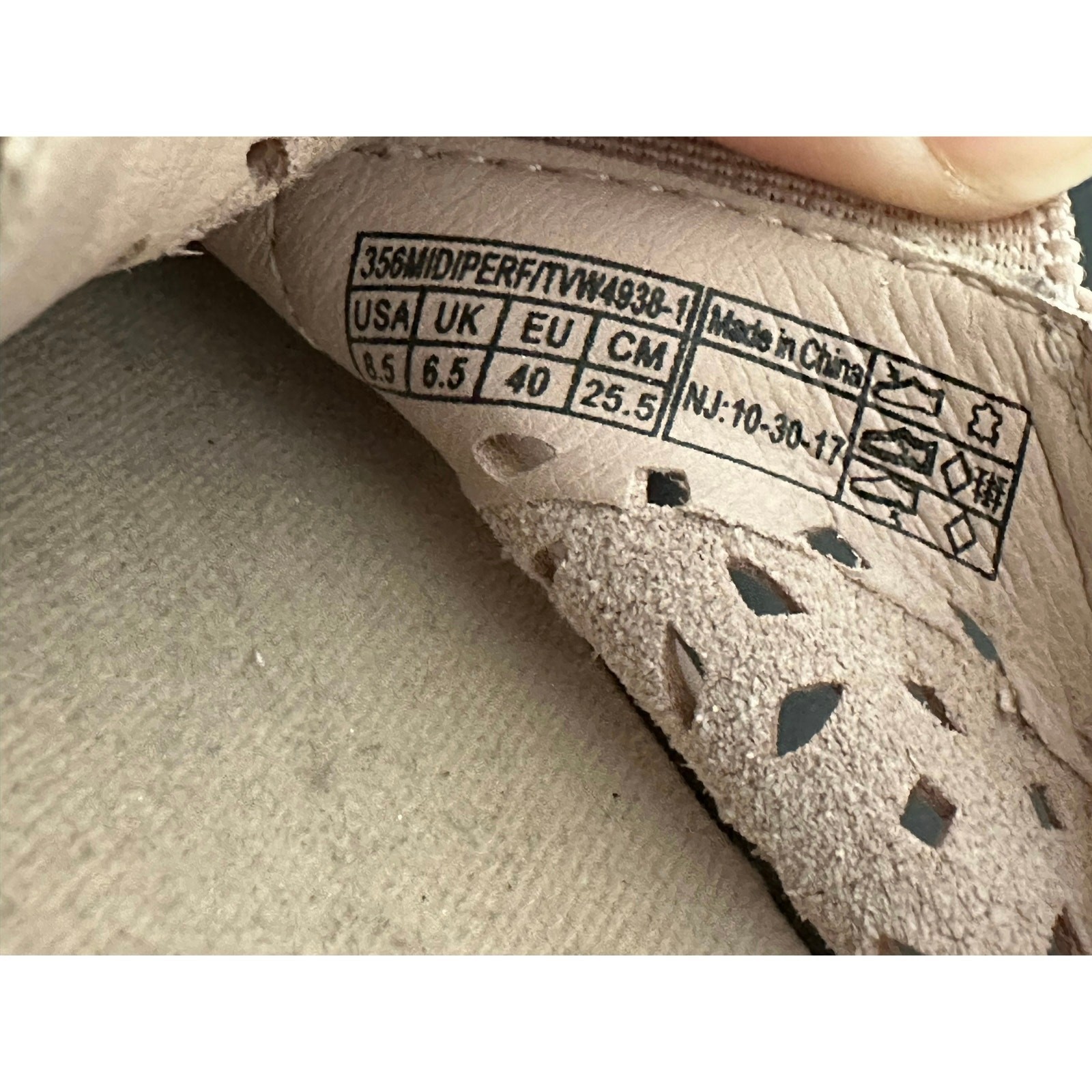 Vionic Splendid Midi Perforated Slip On Pink Snea… - image 2